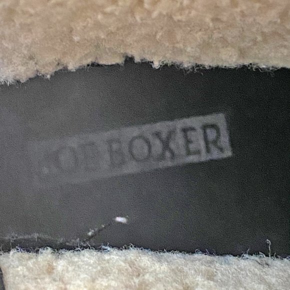 Joe Boxer Quilted Mid-Calf Black Boots Women's Size 6 Lace Up with Back Zippers - Picture 9 of 10